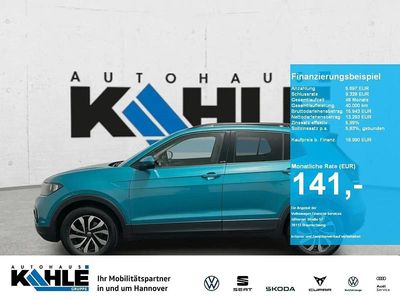 Makenatürkis metallic Gebraucht 2022 VW T-Cross Active SUV | 18.990 € (Fairer Preis)