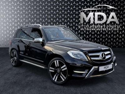 Gebraucht Mercedes GLK220 AMG line 170 PS (125 kW) 2012 Obsidianschwarz  metalliclack SUV