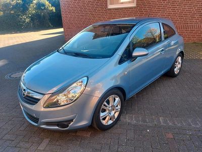 Gebraucht Opel Corsa 75 PS (55 kW) 2008 Blau Kleinwagen