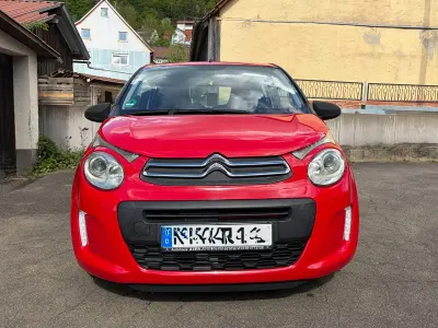 Brugt Citroën C1 69 HK (50 kW) 2014 Rød Hatchback