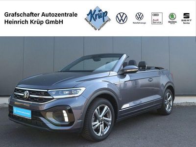 Gebraucht VW T-Roc Cabriolet R-line 150 PS (110 kW) 2024 Grau Cabrio