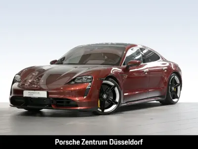 Gebraucht Porsche Taycan Turbo 500 kW (680 PS) 2020 Rot Limousine