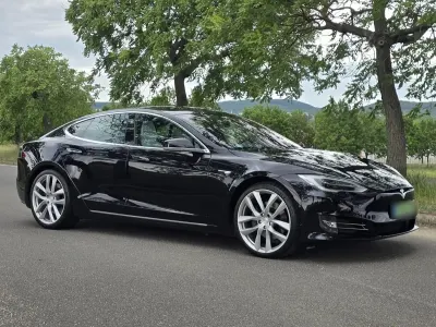 Gebraucht Tesla Model S 314 kW (428 PS) 2018 Schwarz Kleinwagen