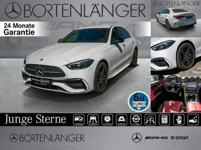 Używany Mercedes C300e Premium 313 KM (230 kW) 2025 Biały Sedan/Limuzyna