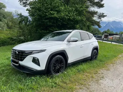 Gebraucht Hyundai Tucson 150 PS (110 kW) 2021 Weiß SUV