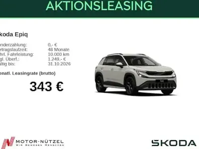 Neu Skoda Epiq Selection 155 kW (211 PS) 2026 Grau SUV