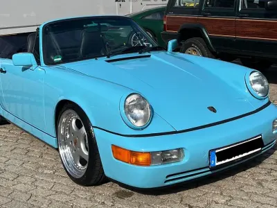 Gebraucht Porsche 964 250 PS (183 kW) 1990 Blau Cabrio