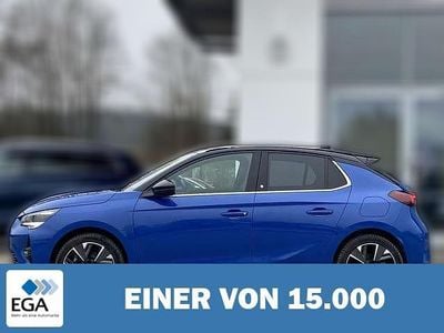Blau metallic Gebraucht 2021 Opel Corsa-e Ultimate Kleinwagen | 18.100 € (Etwas zu teuer)