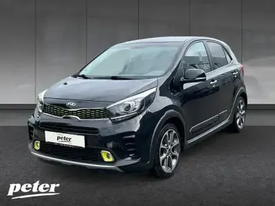 Gebraucht Kia Picanto X-Line 84 PS (61 kW) 2019 (abp) auroraschwarz met. Kleinwagen