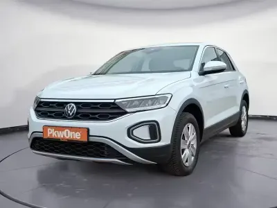Gebraucht VW T-Roc Basis 110 PS (80 kW) 2022 Weiß SUV