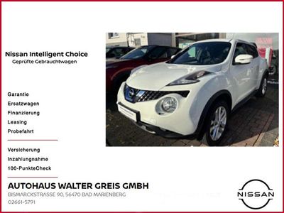 326 uni weiß (metallic) Gebraucht 2017 Nissan Juke N-Connecta SUV | 13.990 € (Teuer)
