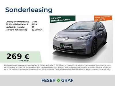 Usata VW ID.3 Pure 110 kW (150 CV) 2022 Grigio Utilitaria