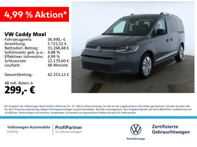 Brugt VW Caddy Maxi Style 122 HK (89 kW) 2024 Grå MPV