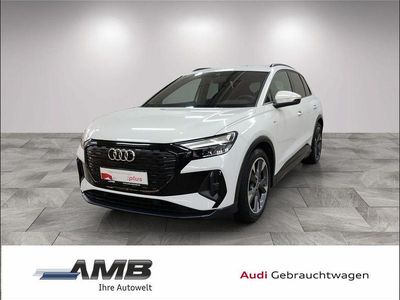 Gebraucht Audi Q4 e-tron Basis 150 kW (204 PS) 2021 Gletscherweiß metallic SUV