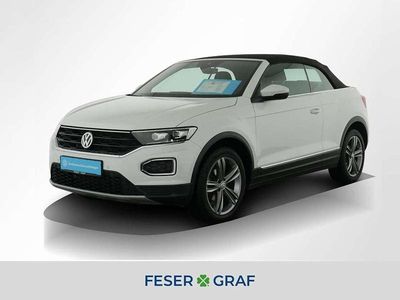 Gebraucht VW T-Roc Cabriolet Style 150 PS (110 kW) 2020 Weiß Cabrio