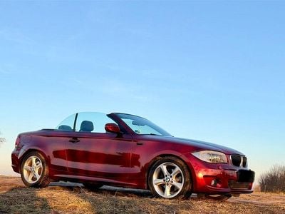 Usata BMW 120 Cabriolet 170 CV (125 kW) 2011 Rosso Cabrio