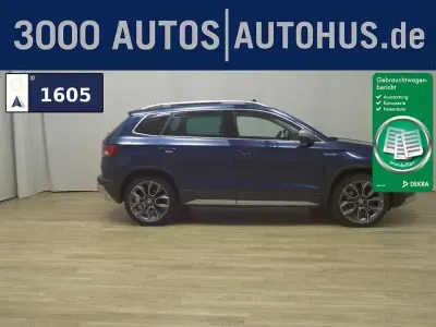 Gebraucht Skoda Karoq 190 PS (139 kW) 2020 Blau SUV