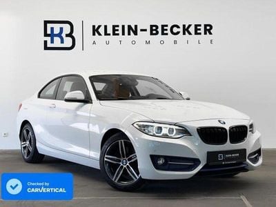 Begagnad BMW 220 Sport Line 184 HK (135 kW) 2014 Vit Sportkupé
