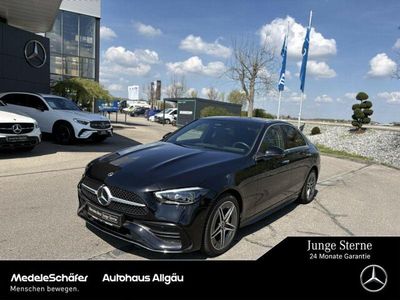 Gebraucht Mercedes C300e AMG 197 PS (144 kW) 2024 Lack obsidianschwarz (metallic) Limousine