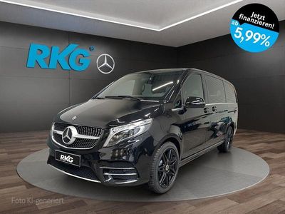 Usata Mercedes V300 Avantgarde Edition 237 CV (174 kW) 2021 Nero Monovolume
