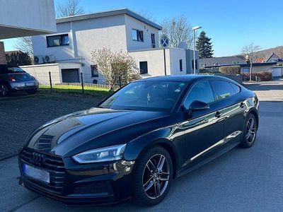 Gebraucht Audi A5 Sportback S-Line 218 PS (160 kW) 2018 Schwarz Kleinwagen