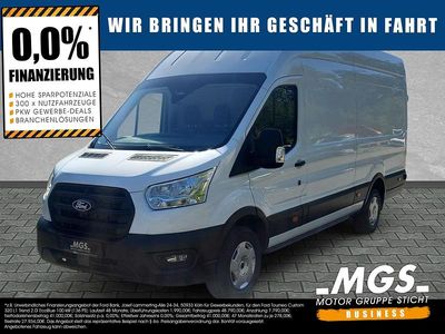 Frozen white Neu 2025 Ford Transit Trend Limousine | 46.529 € (Teuer)