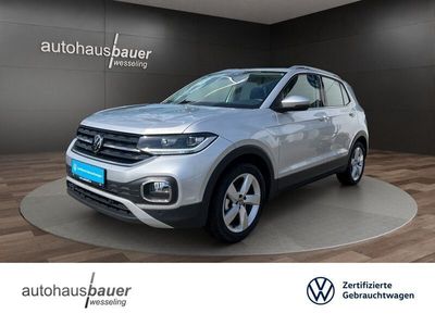 Reflexsilber Gebraucht 2021 VW T-Cross Style SUV | 23.270 € (Teuer)