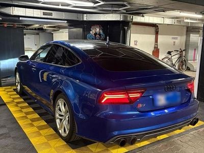 Usata Audi S7 S-Line 450 CV (330 kW) 2016 Blu Utilitaria