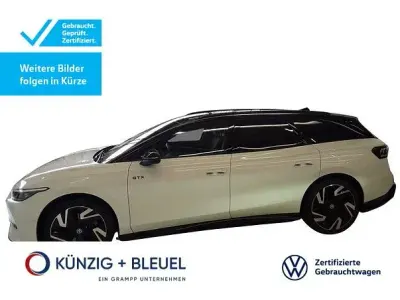 Gebraucht VW ID.7 GTX 250 kW (340 PS) 2025 Gletscherweiß metallic schwarz Kombi