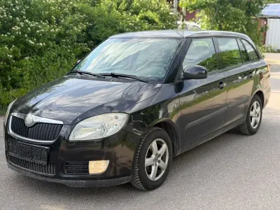 Gebraucht Skoda Fabia GreenLine 80 PS (58 kW) 2009 Schwarz Kombi