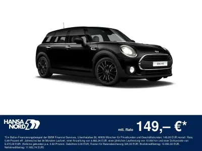 Gebraucht Mini Clubman 102 PS (75 kW) 2017 Schwarz / midnight black (metallic) Kombi
