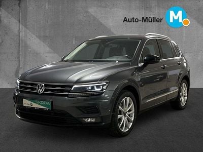 Gebraucht VW Tiguan IQ Drive 150 PS (110 kW) 2019 Indiumgrau metallic (metallic) SUV