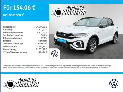 Gebraucht VW T-Roc R-line 190 PS (139 kW) 2023 Weiß SUV