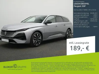 Neu Peugeot 308 SW Allure 136 PS (100 kW) 2026 Artensesilber Kombi