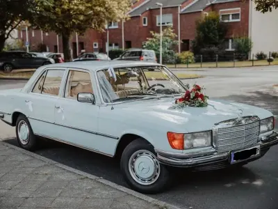 Gebraucht Mercedes S450 SE 224 PS (164 kW) 1973 Blau Limousine