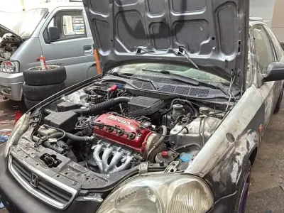 Usata Honda Civic 90 CV (66 kW) 1997 Nero Utilitaria