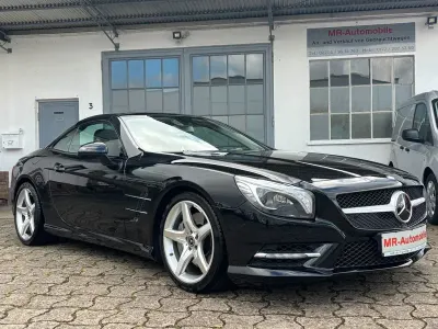 Gebraucht Mercedes SL500 AMG line 435 PS (319 kW) 2012 Schwarz Cabrio