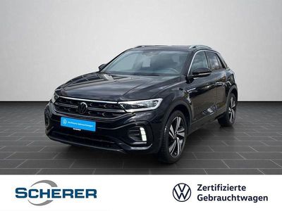 Second-hand VW T-Roc R-line 150 CP (110 kW) 2022 Negru SUV