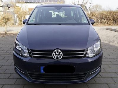 Gebraucht VW Sharan Highline 140 PS (102 kW) 2013 Blau Van / Kleinbus