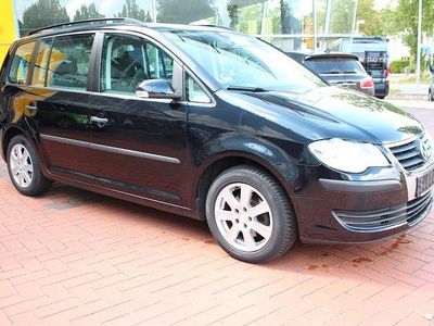 Gebraucht VW Touran Conceptline 105 PS (77 kW) 2007 Schwarz Van / Kleinbus