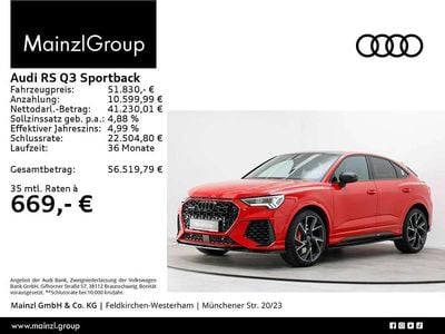 Gebraucht Audi RS Q3 400 PS (294 kW) 2022 Tangorot metallic SUV
