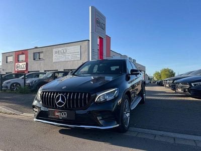Second-hand Mercedes GLC350 AMG line 258 CP (189 kW) 2018 Negru Coupe