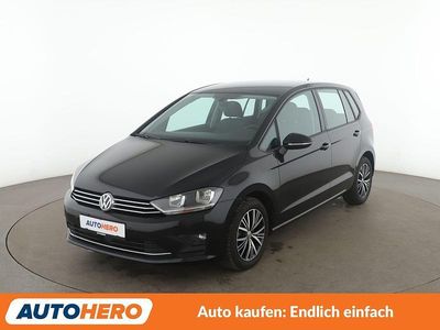 Schwarz Gebraucht 2016 VW Golf Sportsvan Allstar Van / Kleinbus | 15.630 € (Fairer Preis)