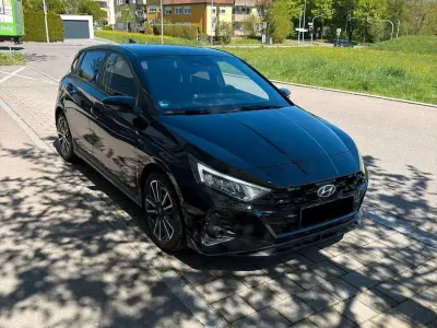 Gebraucht Hyundai i20 N Line 120 PS (88 kW) 2022 Schwarz Kleinwagen