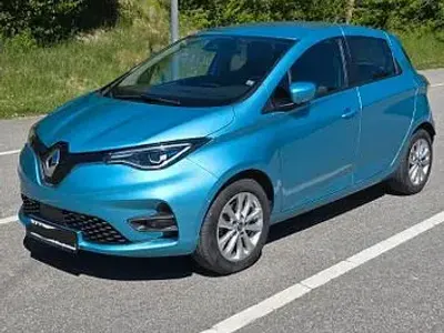 Usata Renault Zoe Intens 100 kW (136 CV) 2020 Blu Utilitaria
