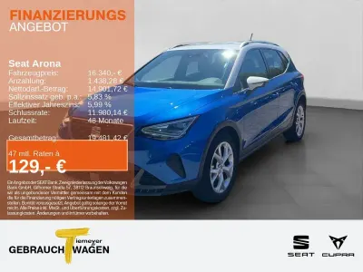 Gebraucht Seat Arona FR 110 PS (80 kW) 2023 Blau SUV