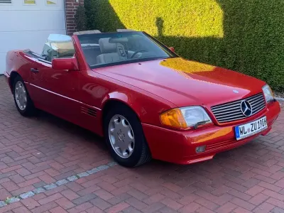 Gebraucht Mercedes SL500 320 PS (235 kW) 1993 Rot Cabrio