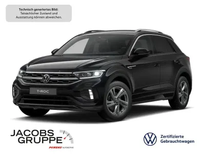 Gebraucht VW T-Roc Cabriolet R-line 150 PS (110 kW) 2025 Grenadillschwarz SUV