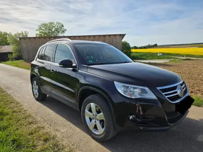 Używany VW Tiguan Team 140 KM (102 kW) 2012 Czarny SUV