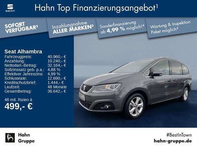 gebraucht Seat Alhambra Xcellence 1.4TSI DSG ACC Pano AHK Kamer